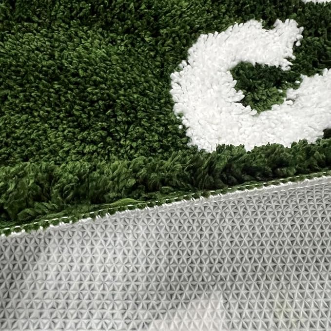 Wet Grass Rug Green Grass Classic Handmade Flocked Large Carpet Hypebeast Decor Parlor Bedroom Playroom Artistic Premium Floor Mat (120x160cm(3.9x5.2ft))