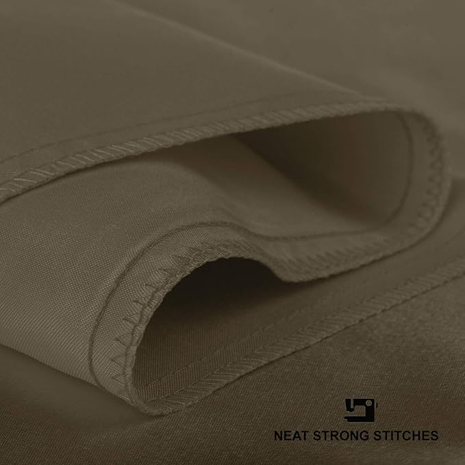 Satin Pillowcase with Zipper, for Hair and Skin Care, Feels Soft and Cool Like a Silk Pillowcase, Satin Pillow Cases 2 Pack, Slik Pillow Cover, Pewter, Standard Size -Set of 2