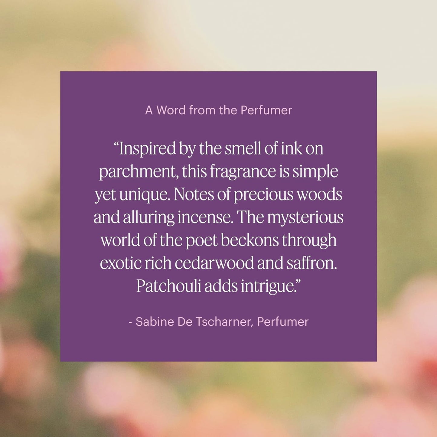 Aera Mini Poetry - Essential Oil for Home – Smooth Suede and Violet Fragrance - Notes of Vetiver, Eucalyptus and Woods - Scent Refill - Capsule Size Works with Mini Diffuser