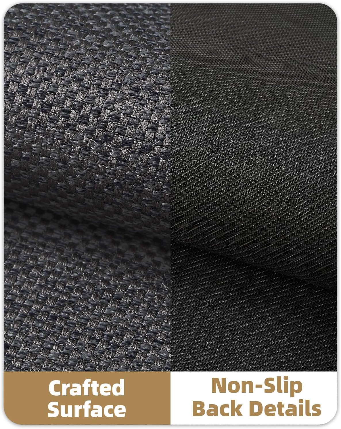 Color&Geometry Front Door Mat Indoor 21"x31", Rugs for Entryway, Non Slip Washable Absorbent Low-Profile Inside, Entry Rug Door Mat Indoor Entrance, Grey (Fold)