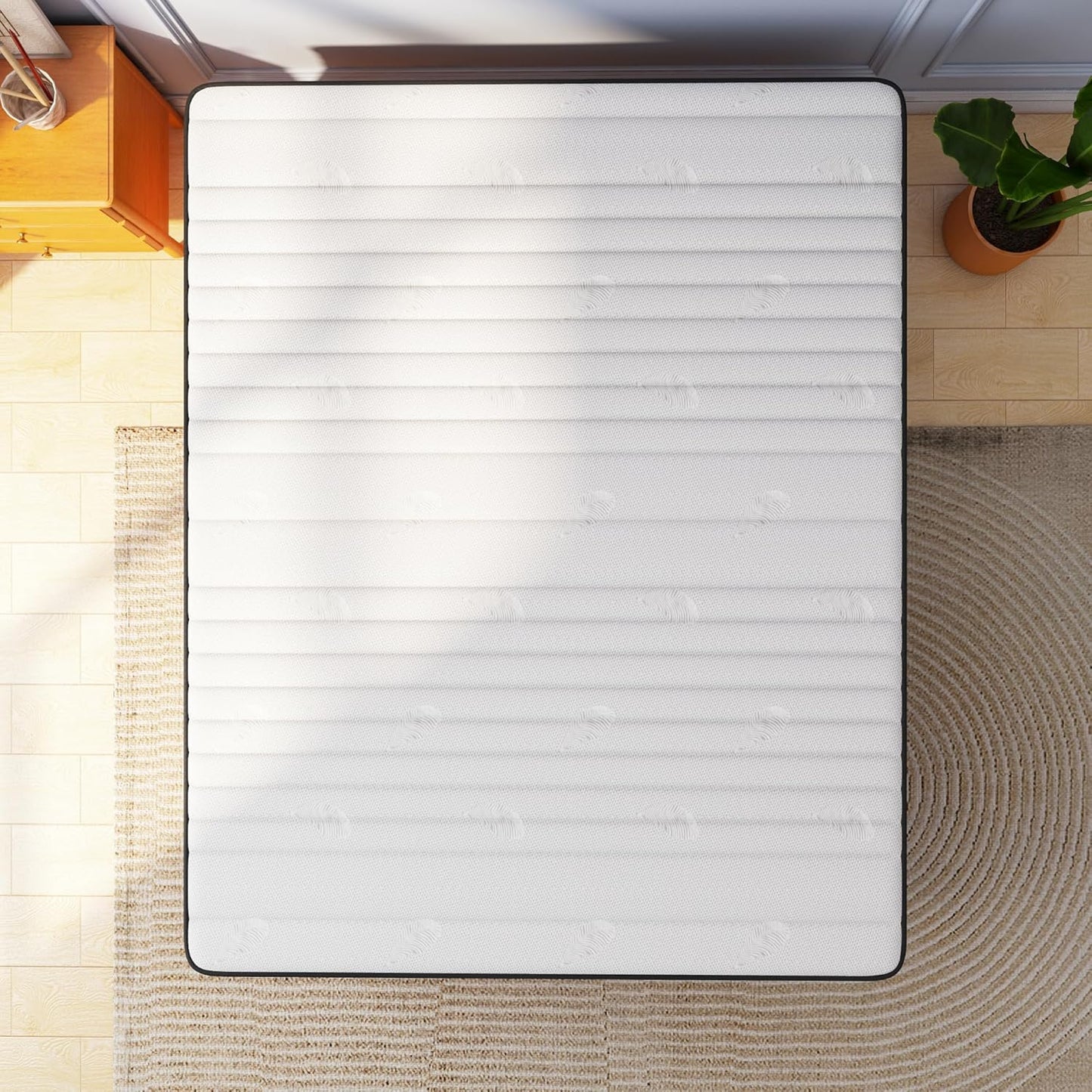 King Mattress 12 Inch Hybrid – Memory Foam & Pocket Springs Bed in a Box, Medium Firm, Cooling Comfort & Pressure Relief, 120-Night Trial