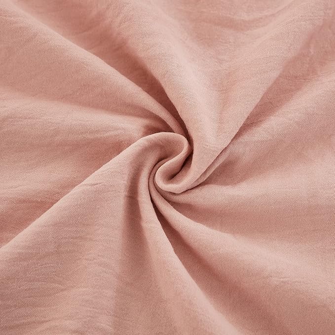 Pink Body Pillow Cover 20x54inches Long Pillowcase Ruffled Pillowcases Shabby Chic Ruffled Fringe Decor Body Ruffled Pillow Sham Cute Pillowcase (1 Body, Pink)