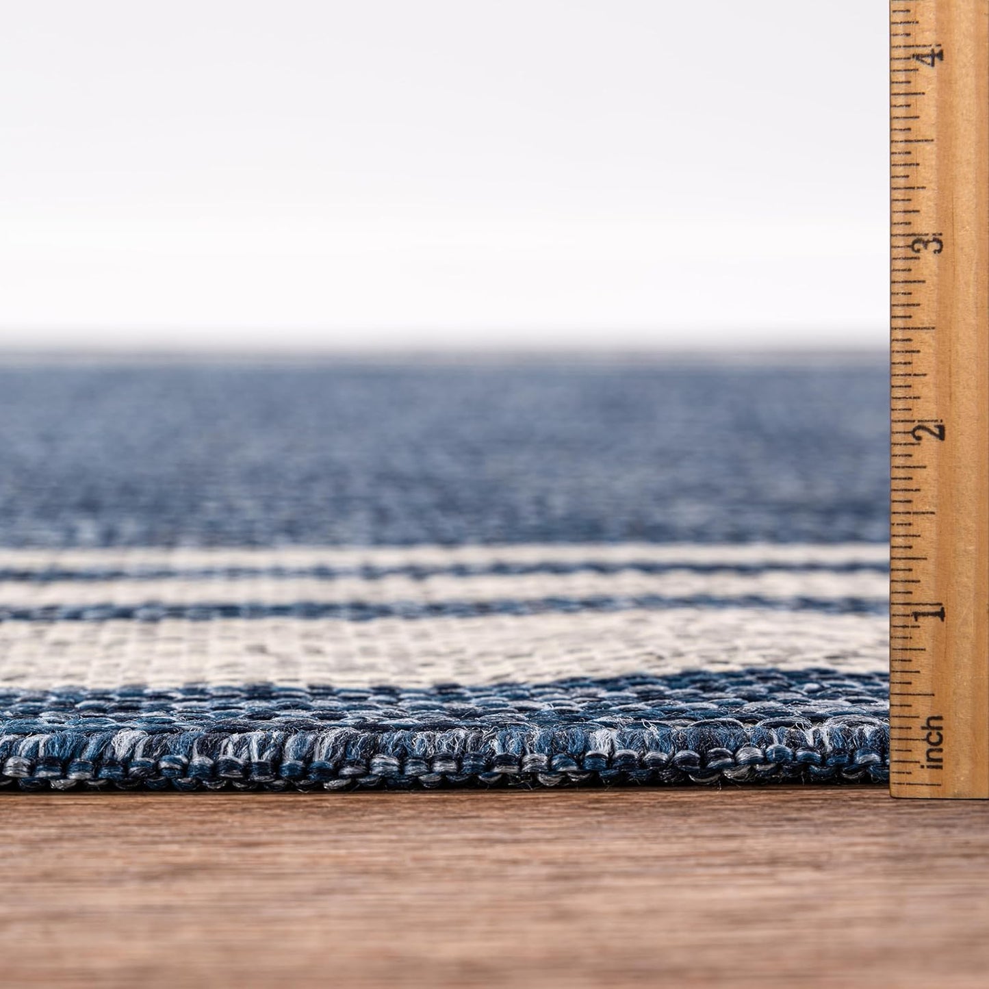 Keen Home Design Terrace Outdoor Area Rug - 8x10 Washable Indoor/Outdoor Rug for Patio, Kitchen, Balcony, Beach, Garden, Deck and Porch, Size: 7'7"x10'