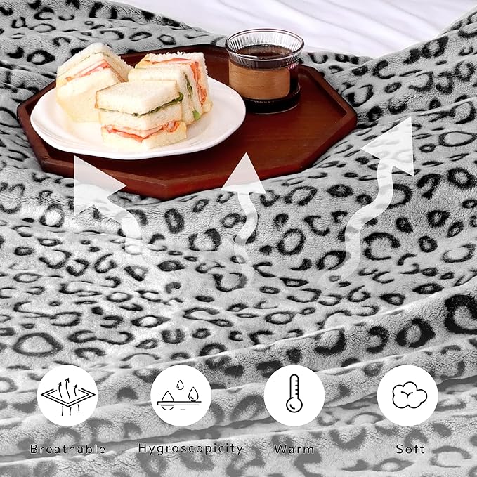 Throw Blanket Fleece Big Black Blanket Fuzzy Soft Plush Bed Blanket Queen Size Blankets for Bed