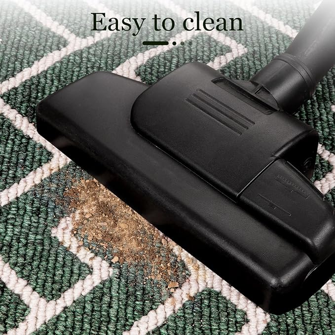 hicorfe Kitchen Rugs and Mats,Kitchen Mats for Floor,24"x35" Non Slip Runner Rug,Absorbent Resist Dirt Comfort Standing Mat Machine Washable for Entryway,Hallway,Front of Sink(Dark Green)