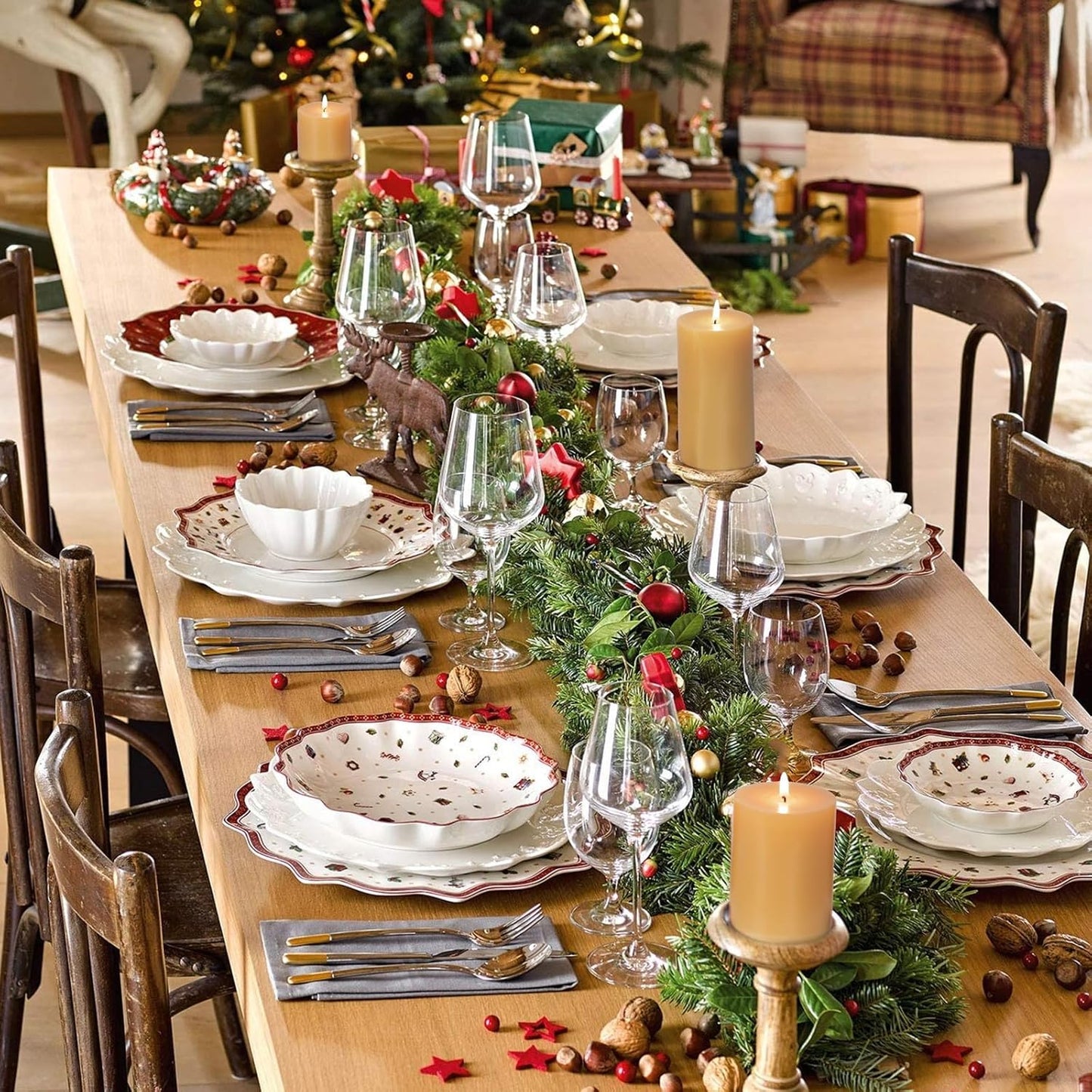 KONNI Mustard Yellow Pillar Candles Set of 3, 3"x 3" Unscented Pillar Candles Bulk, 30 Hours Long Burning Candles, Smokeless&Dripless Large Round Candle for Wedding, Home Decoration, Parties