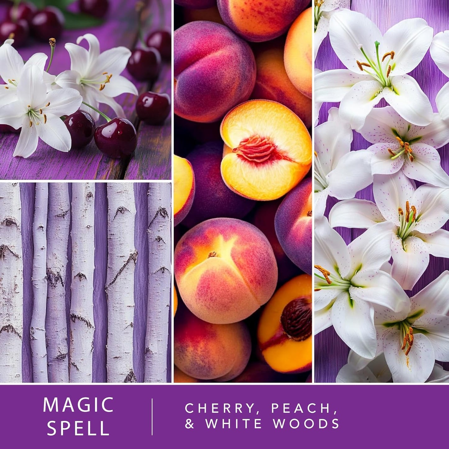 Scentsationals Wax Melts, Wax Cubes Strong Scent - Magic Spell - Long Lasting Scented for Warmer, 10oz (24-Cubes)