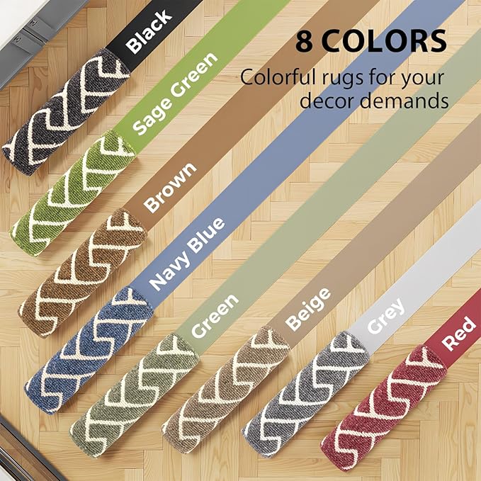 hicorfe Kitchen Rugs and Mats Sets,Non-Slip 2 Pieces Absorbent 100% Polypropylene Rug,Comfort Kitchen Runner Mat,Washable for Kitchen,Sink,Laundry(20" x 31.5" Plus 20" x 48",Grey)