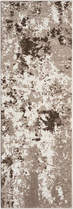 Keen Home Design Area Rugs - 2x20 Non-Shedding, Abstract Rugs for Kitchen, Living Room, Bedroom, Dining Room, Entryway - Size: 2'8" x 20', Multi