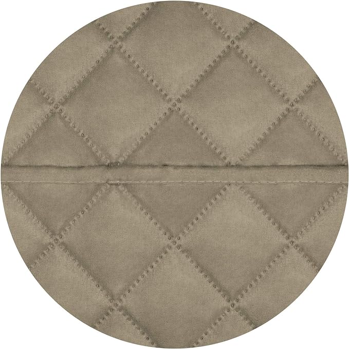 PureFit Reversible Quilted Sofa Cover, Water Resistant Slipcover Furniture Protector, Washable Couch Cover with Non Slip and Elastic Straps for Kids, Dogs, Pets (Small Recliner, Beige/Beige)