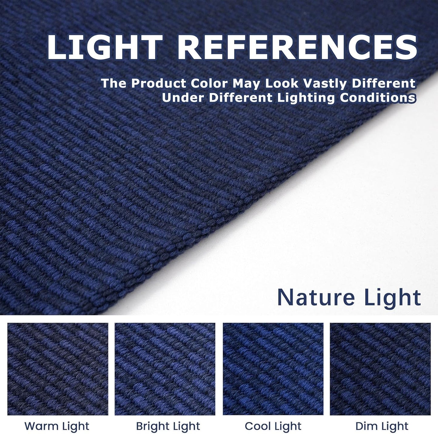 KOZYFLY Washable Runner Rug 3x14 ft Hallway Kitchen Runner Rugs with Rubber Backing Bobo Non Slip Entryway Runner Indoor, Long Carpet Runners for Hall Kitchen Entryway, Royal Blue