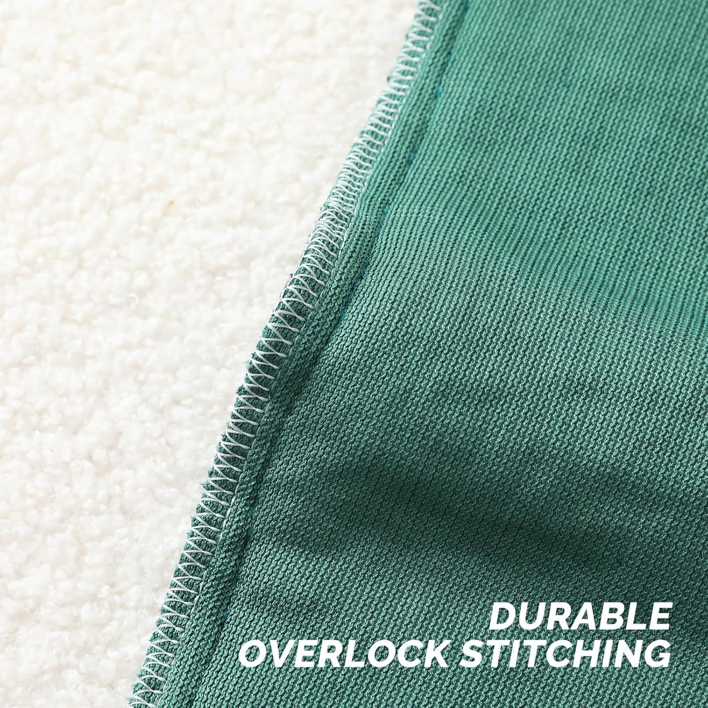 FUTEI Dark Green Throw Pillow Covers 20x20 Inch Set of 2,Furry Faux Fur Teddy Boucle Textured Cushion Covers,Soft Fluffy Decorative Pillow Case,Home Decor for Couch Bed Living Room Office Car