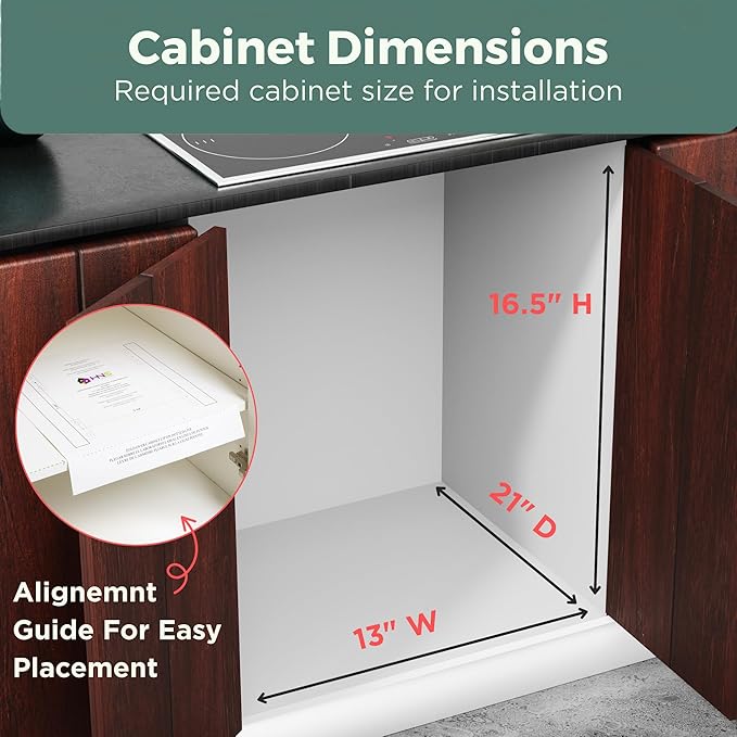 HOLDN’ STORAGE 2-Tier Pull Out Cabinet Organizer, Individual Sliding Drawers - Heavy Duty Metal with Lifetime Limited Warranty - Anti Rust Chrome Finish - 12.5" W x 21" D x 16.5" H