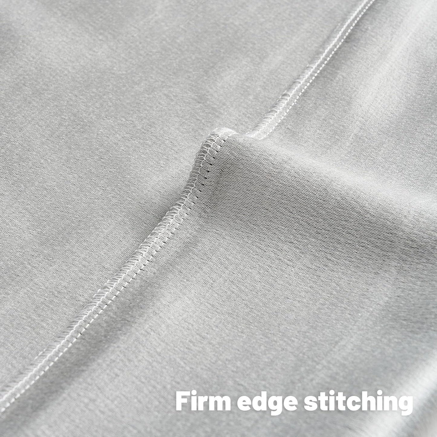 FUTEI White Chenille Decorative Throw Pillow Covers 16x16 Inch Set of 2,Soft Embossed Striped Textured Cushion Case,Modern Home Decor for Couch Bed Living Room