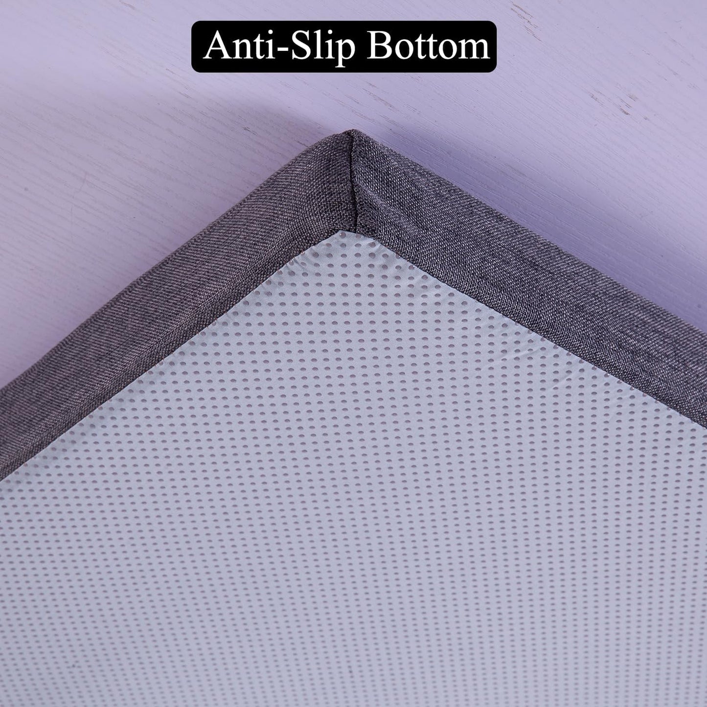 Custom Bench Cushion for Indoor Outdoor Furniture Non-Slip Rectangle Window Seat Cushion