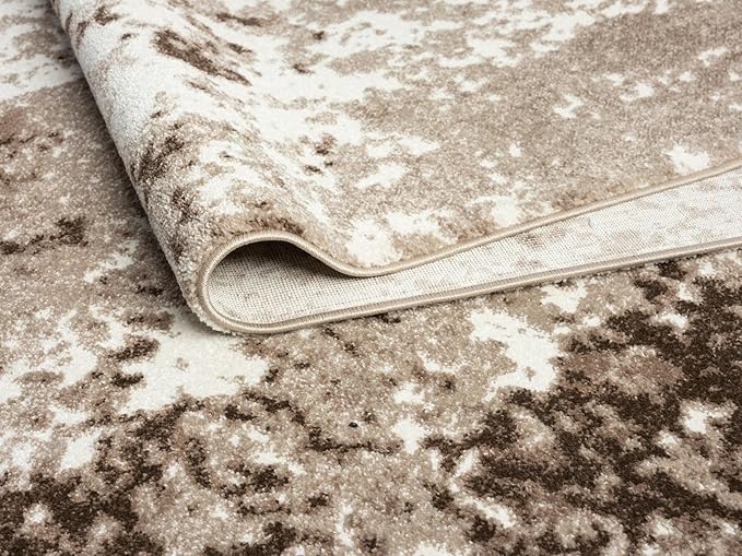 Keen Home Design Area Rugs - 2x14 Non-Shedding, Abstract Rugs for Kitchen, Living Room, Bedroom, Dining Room, Entryway - Size: 2'8" x 14', Multi