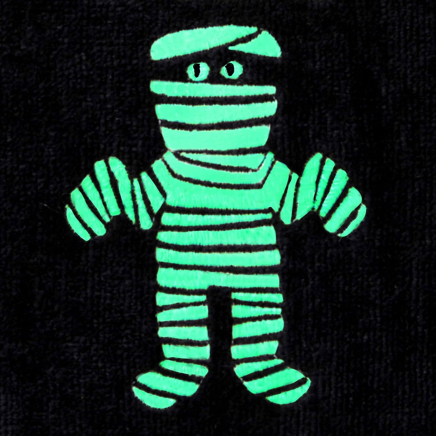 SKL Home Halloween Creepin' Real Glow-in-The-Dark Hand Towel Set for Bath/Kitchen/Bar & Gift, 2 Count