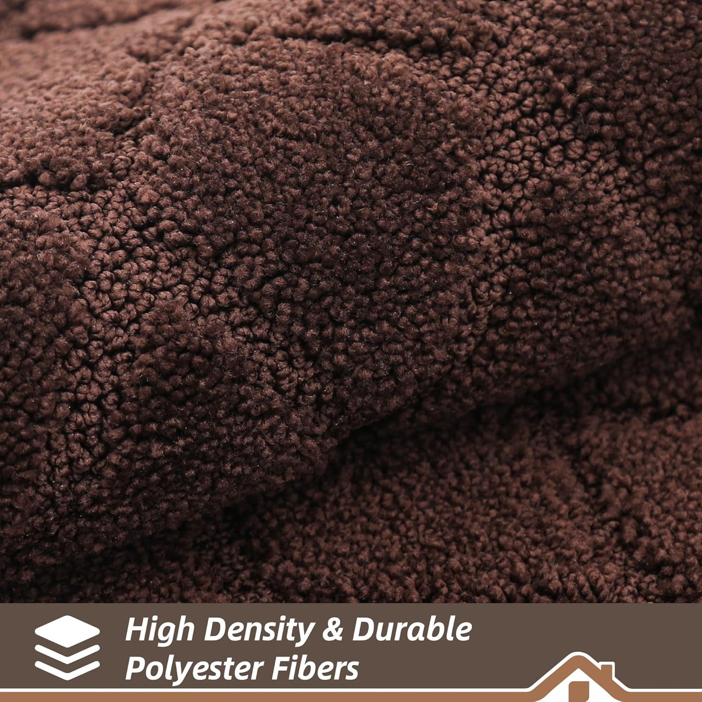 BEQHAUSE Kitchen Runner Rug 20”x59” Washable Non Slip Kitchen Mats for Floor Absorbent Soft Kitchen Rugs for Floor,Sink,Hallway,Laundry,Brown