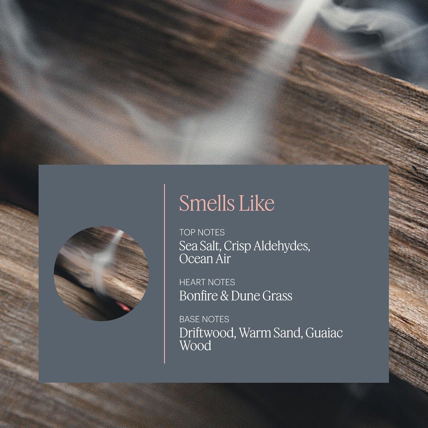 Aera Mini Feu de Bois - Essential Oil for Home - Wood Burning Fragrance - Notes of Smokey Embers and Driftwood - Scent Refill - Capsule Size Works with Mini Diffuser