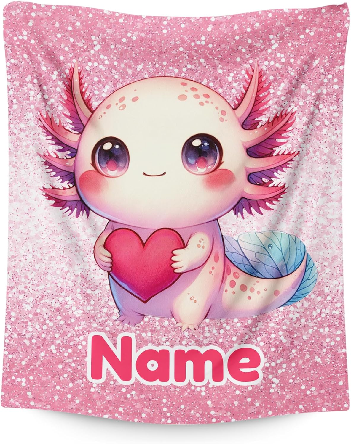 Kids Girls Blanket Personalized Blanket for Women Gift for Birthday, Soft Cute Warm Lightweight Throw for Bed Living Room Home Decor