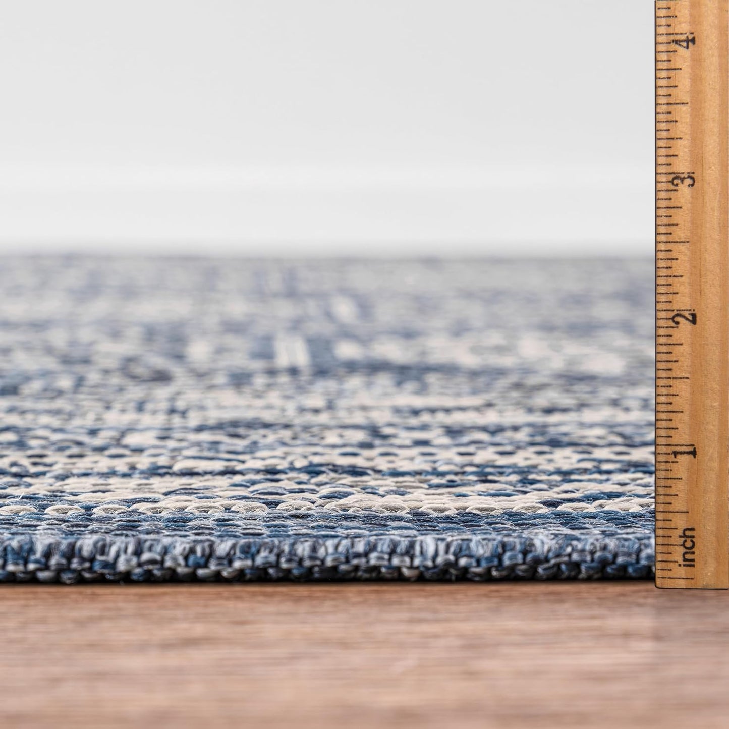 Keen Home Design Terrace Outdoor Runner Rug - 2x10 Washable Indoor/Outdoor Rug for Patio, Kitchen, Balcony, Beach, Garden, Deck and Porch, Size: 2'2"x9'11"