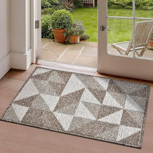 hicorfe Kitchen Rugs and Mats Sets,Super Absorbent Polypropylene Non-Slip Rug,Soft Comfort Floor Mat,Washable for Kitchen,Hallway,Office,Sink,Laundry(24" x 35")