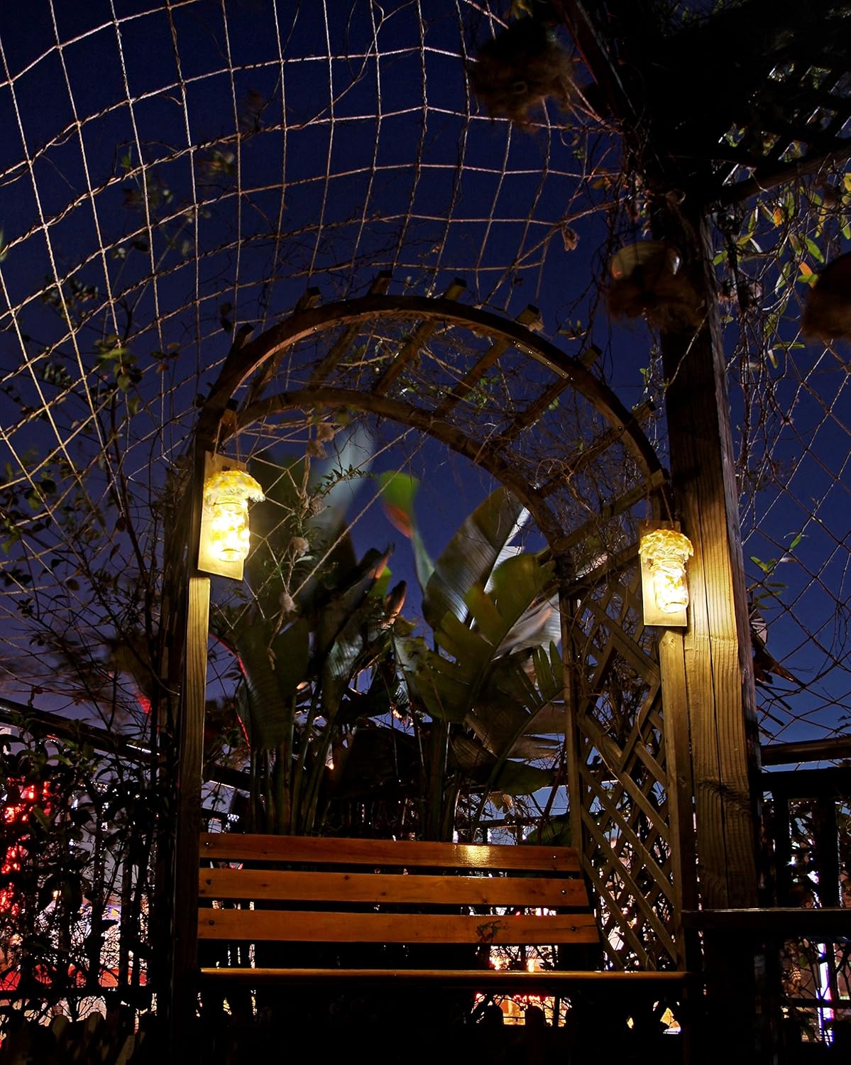 HOMKO Decorative Mason Jar Decorations with 6-Hour Timer LED Fairy Lights and Flowers - Rustic Home Decor (Set of 2)