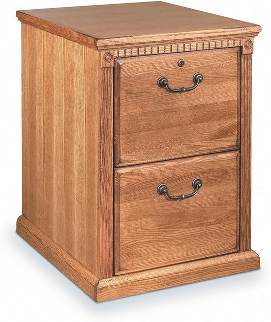 Martin Furniture Huntington Oxford 2 Drawer File Cabinet, Wheat - Fully Assembled