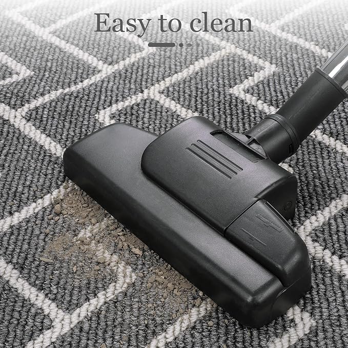 hicorfe Kitchen Rugs and Mats,Kitchen Mats for Floor,20"x31.5" Non Slip Runner Rug,Absorbent Resist Dirt Comfort Standing Mat Machine Washable for Entryway,Hallway,Front of Sink(Grey)