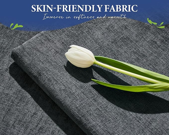 Hobestluk Sectional Sofa Couches 3-Seater Modular Sofa, 87'' Comfy Loveseat with Throw, Deep Seat Small Sofa for Compact Space, Memory Foam Sectional Couches for Living Room, Office, Apartment