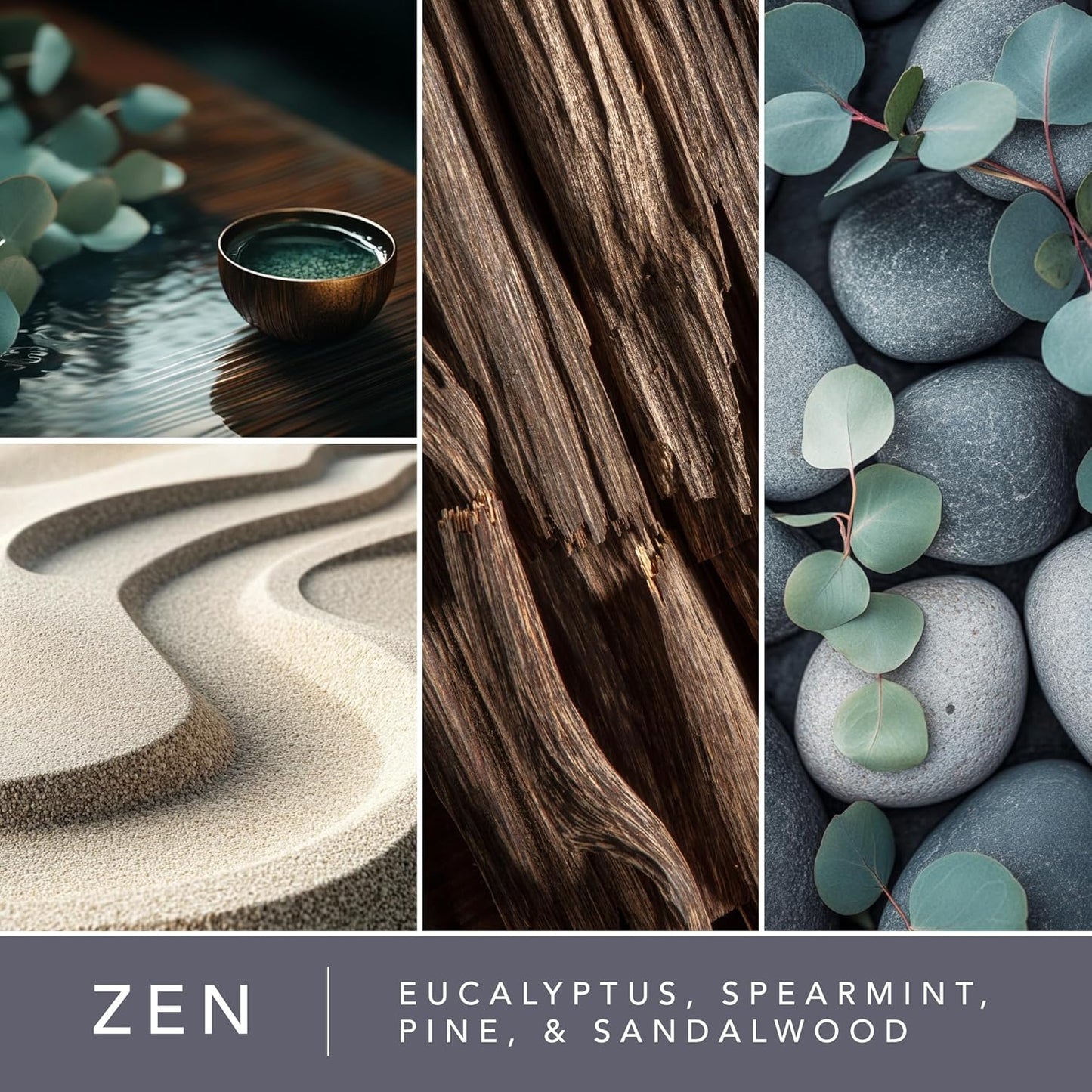 Scentsationals Wax Melts, Wax Cubes Strong Scent -Zen - Long Lasting Scented Melts for Warmer, 10oz (24-Cubes)