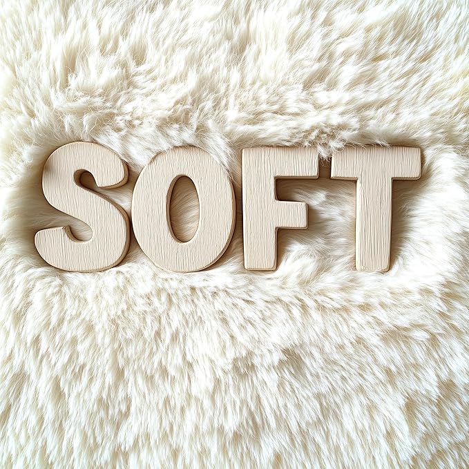 OLANLY Area Rugs for Living Room Bedroom, Machine Washable 4x5.9 ft Soft Fluffy Shaggy Bedside Rug, Indoor Floor Carpet for Kids Girls and Boys, Dorms, Nursery Rooms, Home Decor Aesthetic, Ivory