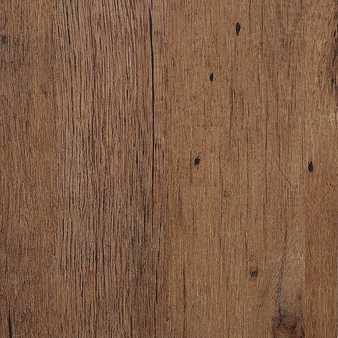 Sauder Palladia Computer Desk with Drawers, Home Office Desk with File Cabinet Storage Drawer, Cable Management, Keyboard Tray, in Vintage Oak finish