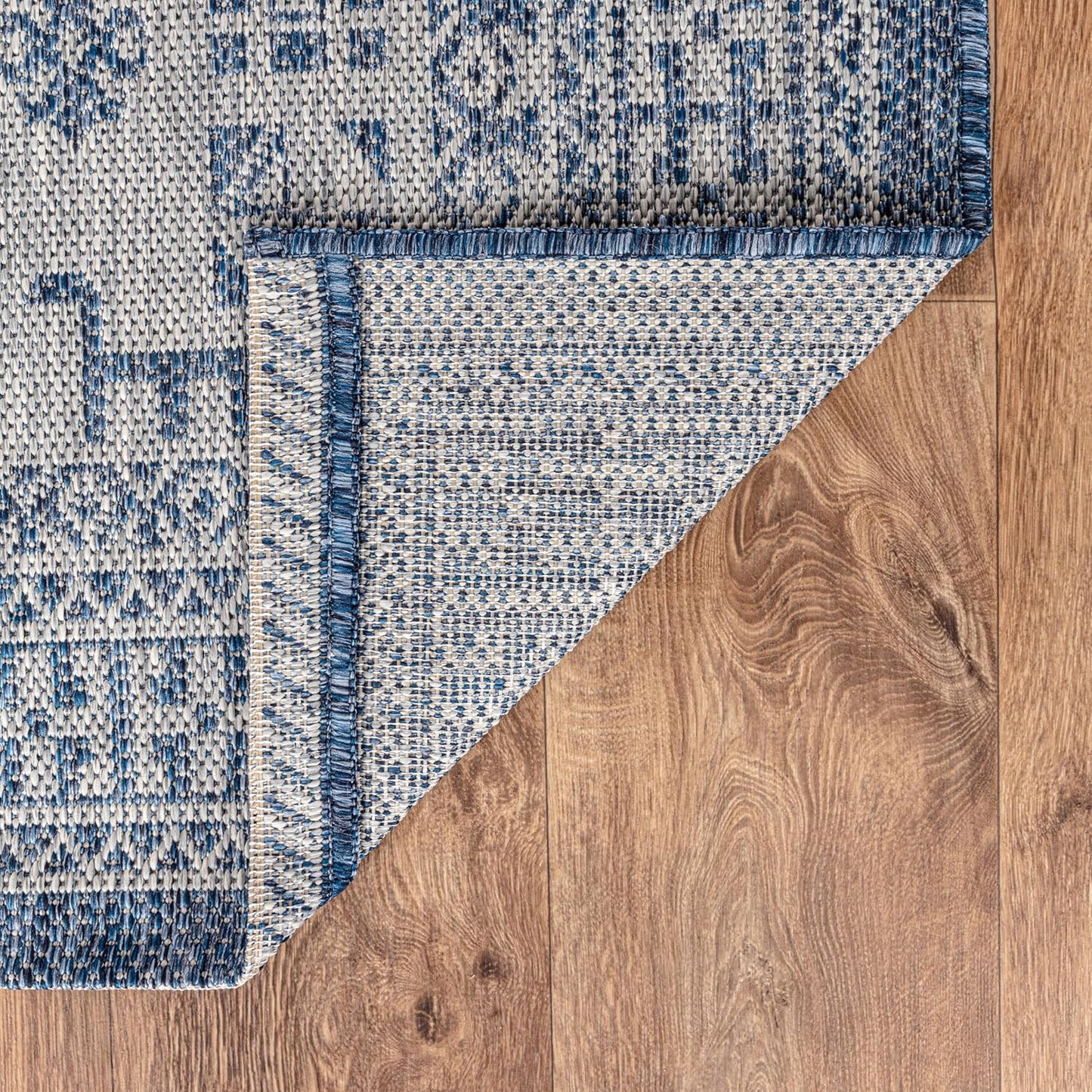 Keen Home Design Terrace Outdoor Area Rug - 9x12 Washable Indoor/Outdoor Rug for Patio, Kitchen, Balcony, Beach, Garden, Deck and Porch, Size: 8'10"x12'