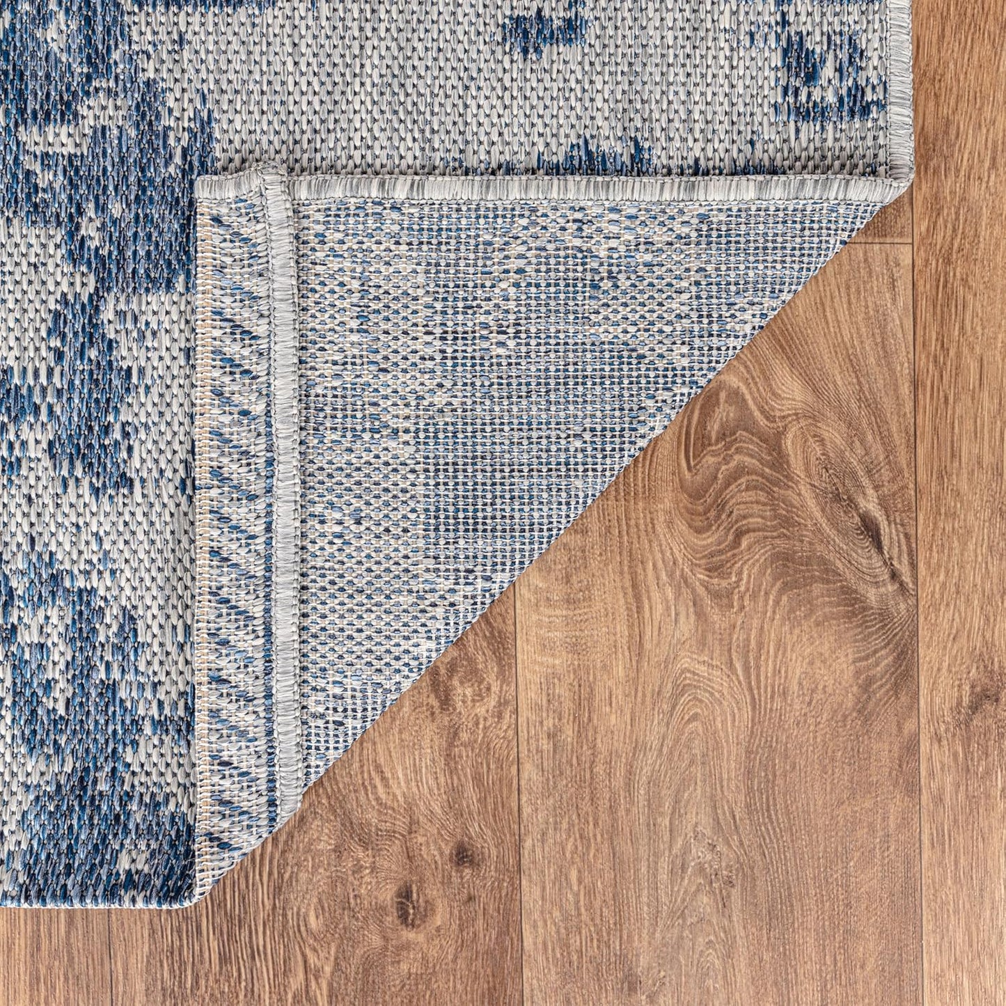 Keen Home Design Terrace Outdoor Area Rug - 8x10 Washable Indoor/Outdoor Rug for Patio, Kitchen, Balcony, Beach, Garden, Deck and Porch, Size: 7'7"x10'